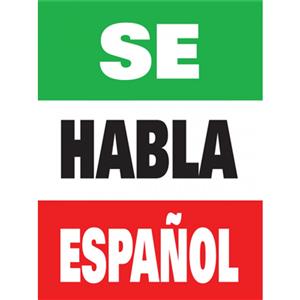 Se habla espanol 